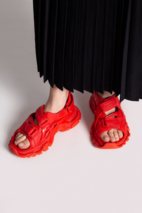 【関税・送料込み】BALENCIAGA SANDALS Balenciaga 3XL sandals for Men - Black in UAE | Level Shoes